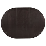 Lavon Espresso Oval Extension Leaf Dining Room Set