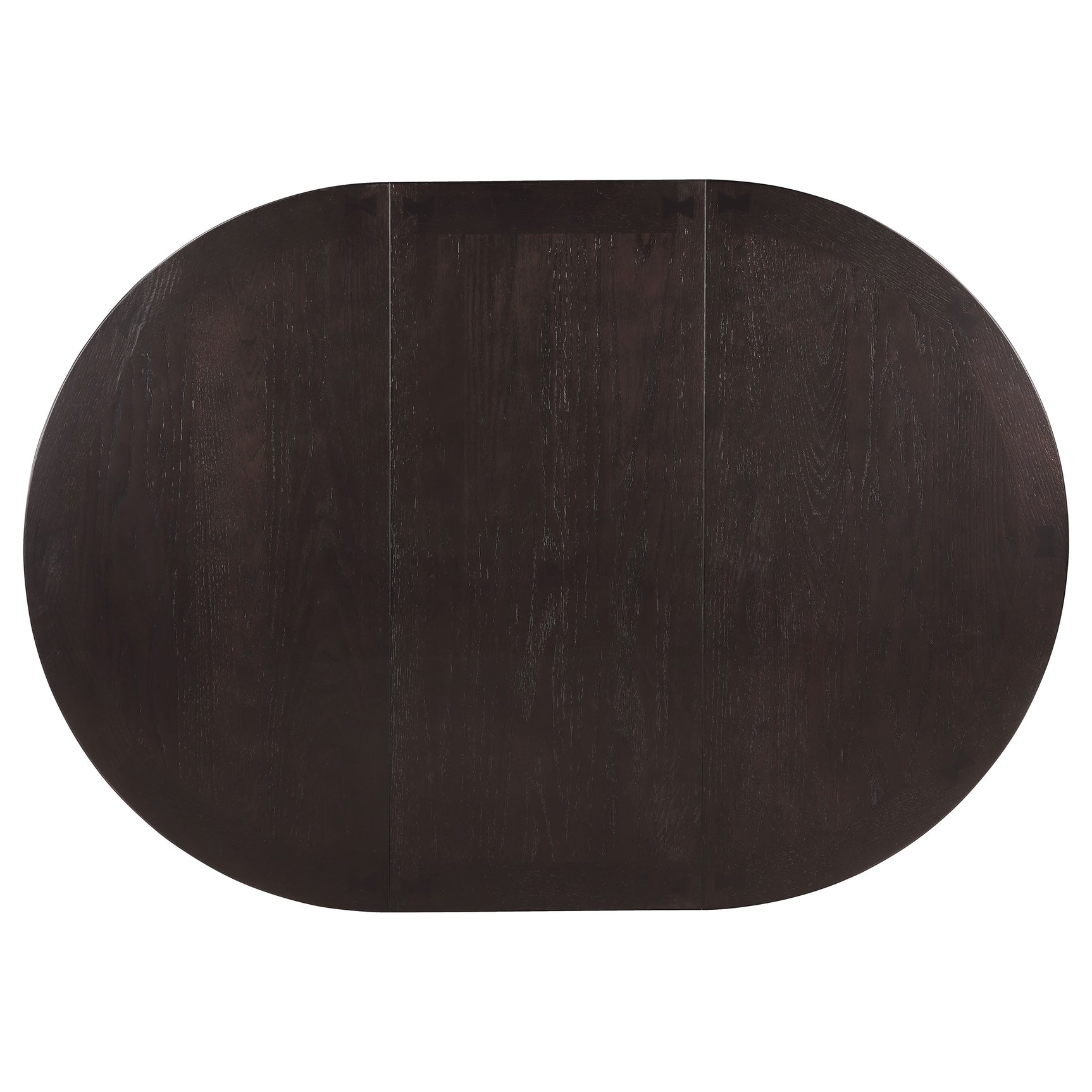 Lavon Espresso Oval Extension Leaf Dining Room Set