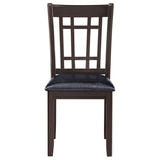 Lavon Espresso Oval Extension Leaf Dining Room Set