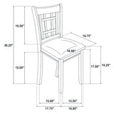 Lavon Espresso Oval Extension Leaf Dining Room Set