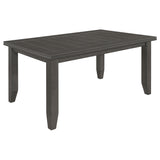 Dalila Dark Grey Rectangular Dining Room Set