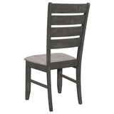 Dalila Dark Grey Rectangular Dining Room Set
