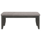 Dalila Dark Grey Rectangular Dining Room Set