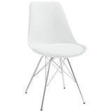 Lowry White Round Dining Room Set