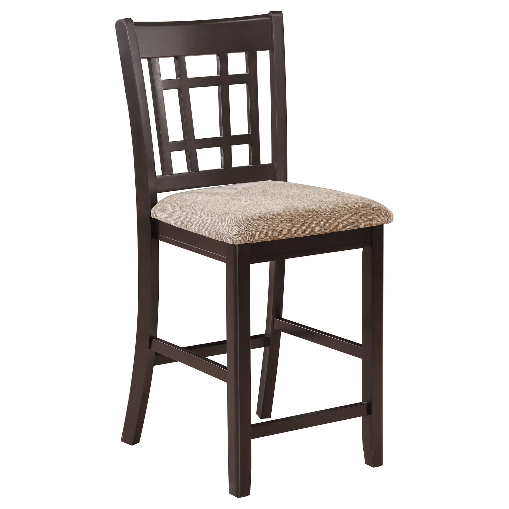Lavon Chestnut Oval Counter Height Set