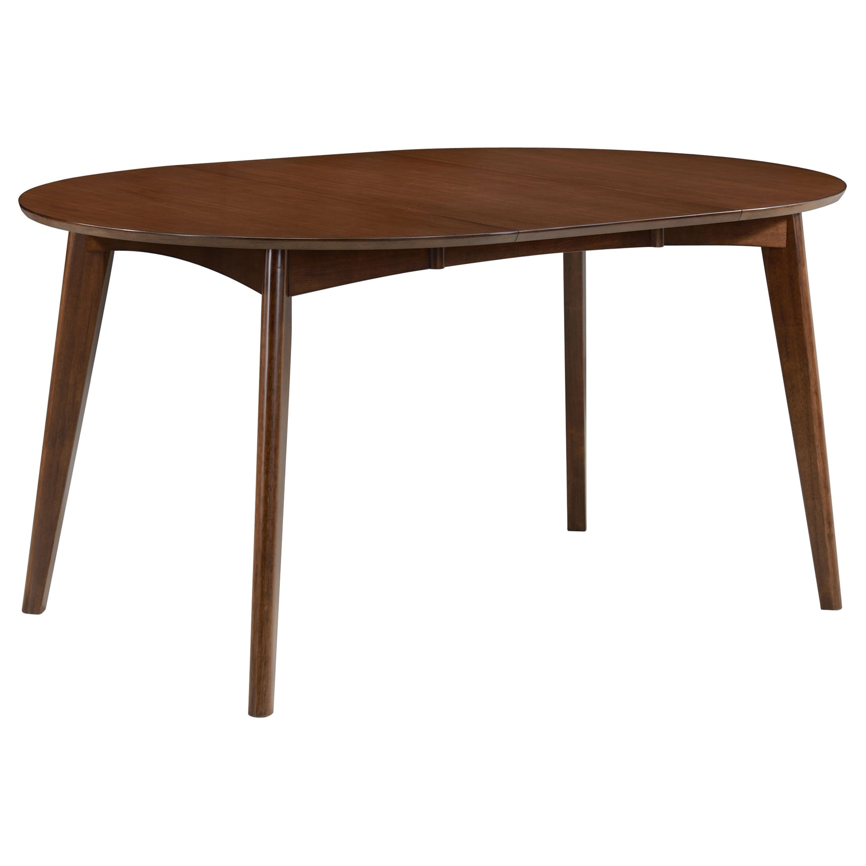 Jedda Dark Walnut Oval Dining Room Set