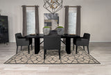 Catherine Black Rectangular Dining Room Set