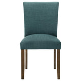 Cantley Upholstered Dining Side Chair Blue (Set of 2) 106377