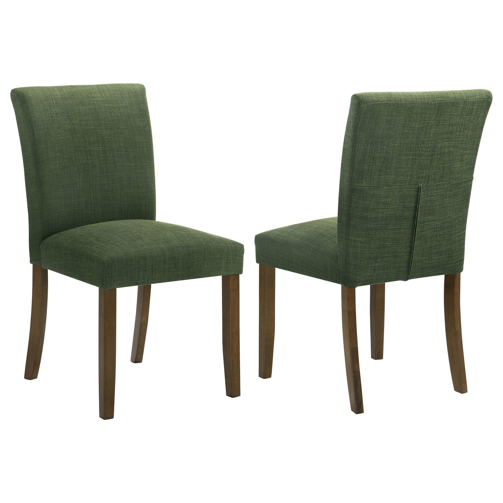 Cantley Upholstered Dining Side Chair Green (Set of 2) 106378