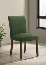 Cantley Upholstered Dining Side Chair Green (Set of 2) 106378