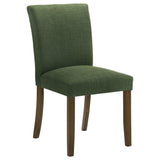 Cantley Upholstered Dining Side Chair Green (Set of 2) 106378