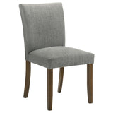 Cantley Upholstered Dining Side Chair Gray (Set of 2) 106379