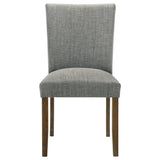 Cantley Upholstered Dining Side Chair Gray (Set of 2) 106379