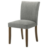 Cantley Upholstered Dining Side Chair Gray (Set of 2) 106379