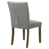 Cantley Upholstered Dining Side Chair Gray (Set of 2) 106379