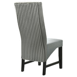 Barrand Upholstered Dining Side Chair Gray (Set of 2)
