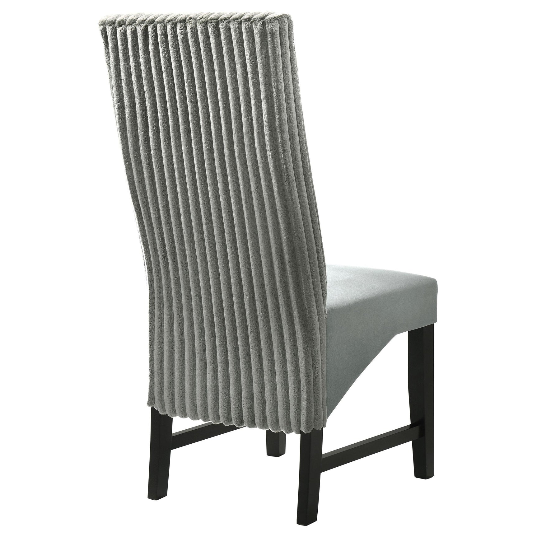 Barrand Upholstered Dining Side Chair Gray (Set of 2)