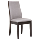Spring Taupe Rectangular Dining Room Set