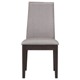 Spring Taupe Rectangular Dining Room Set