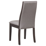 Spring Taupe Rectangular Dining Room Set