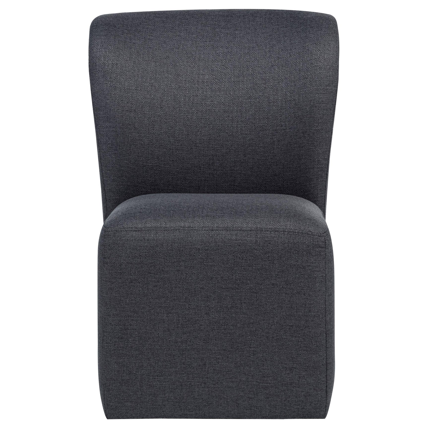 Jaelynn Upholstered Parsons Dining Side Chair Charcoal (Set of 2)
