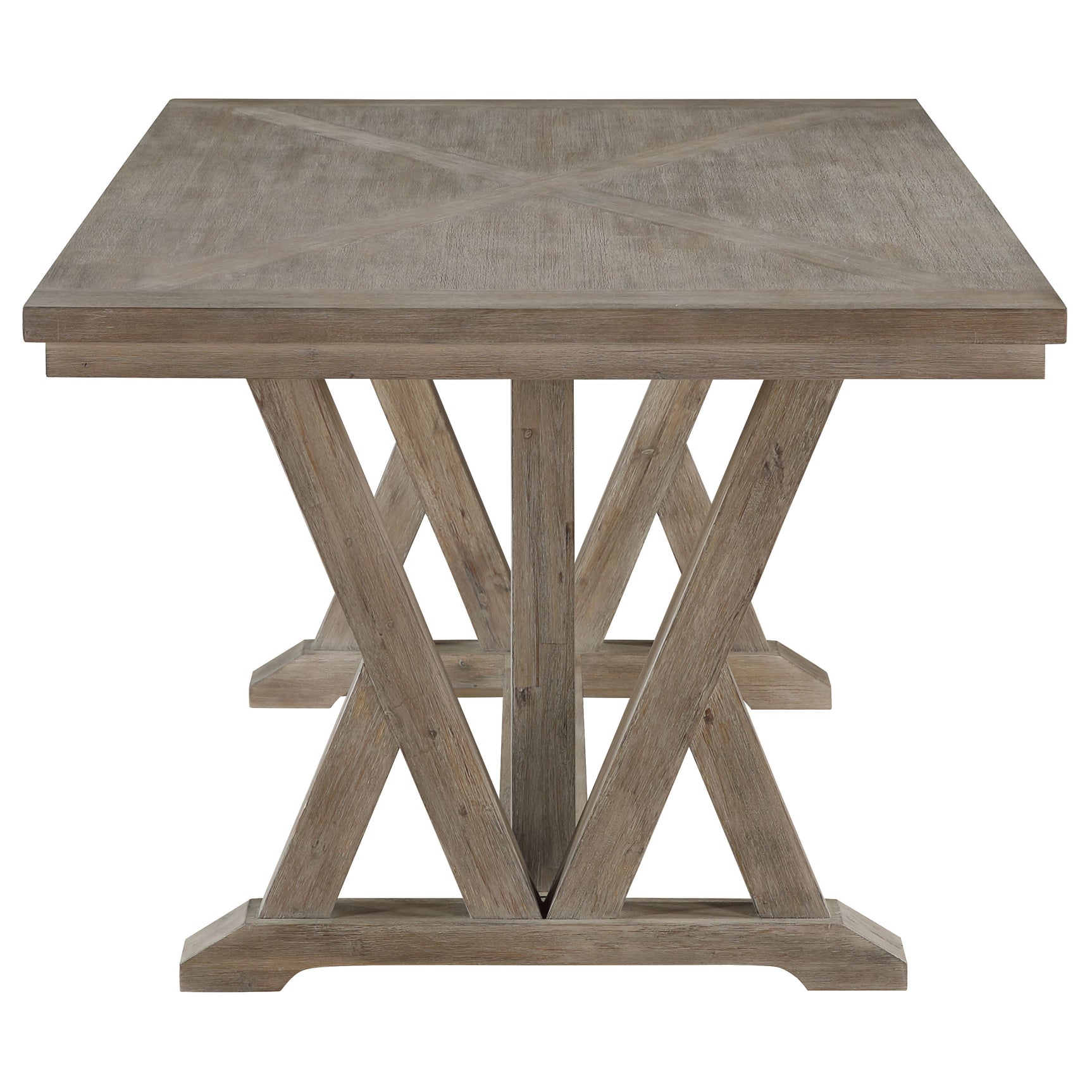 Cornelia Coastal Grey Rectangular Dining Room Set