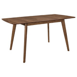 Alfredo Brown Butterfly Leaf Dining Room Set