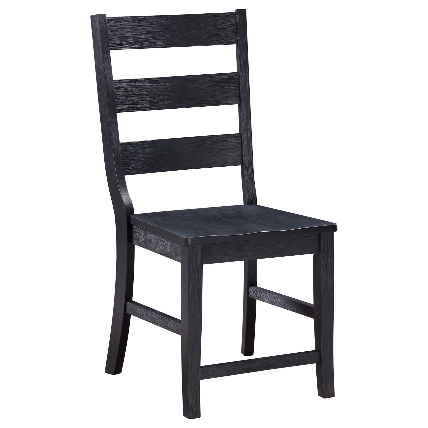 Newport Black Rectangular Trestle Dining Room Set