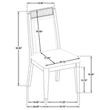 Brookmead Black Extension Leaf Dining Room Set