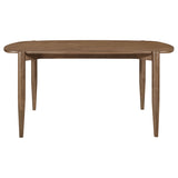 Dortch Walnut Oval Solid Wood Dining Room Set