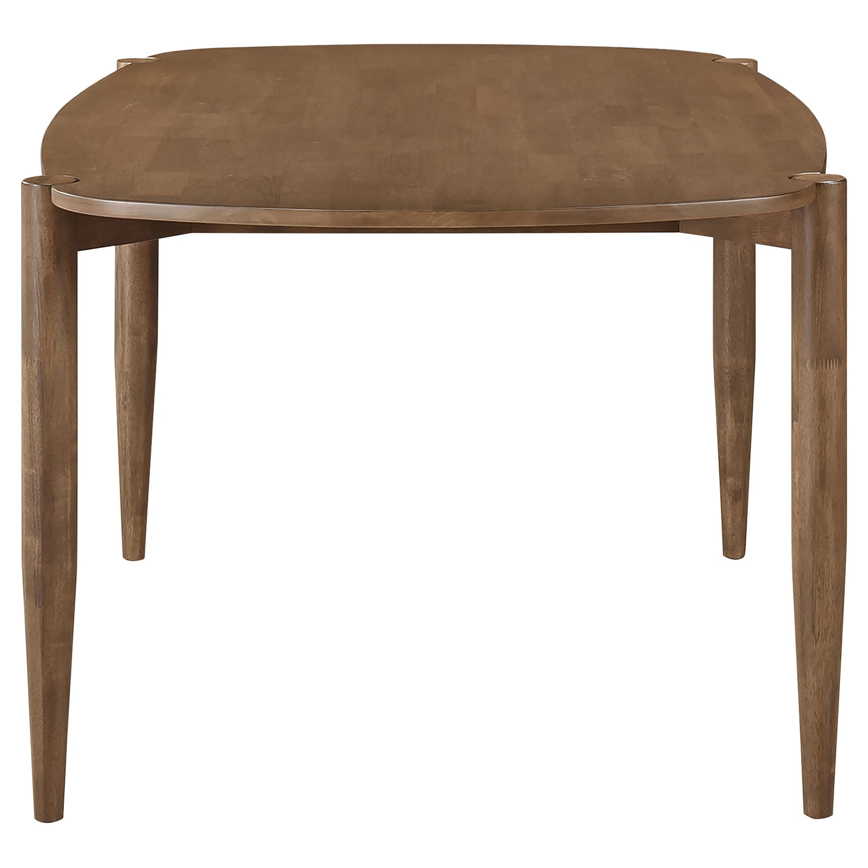 Dortch Walnut Oval Solid Wood Dining Room Set