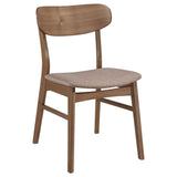 Dortch Walnut Oval Solid Wood Dining Room Set