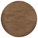 Dinah Walnut Round Solid Wood Dining Room Set