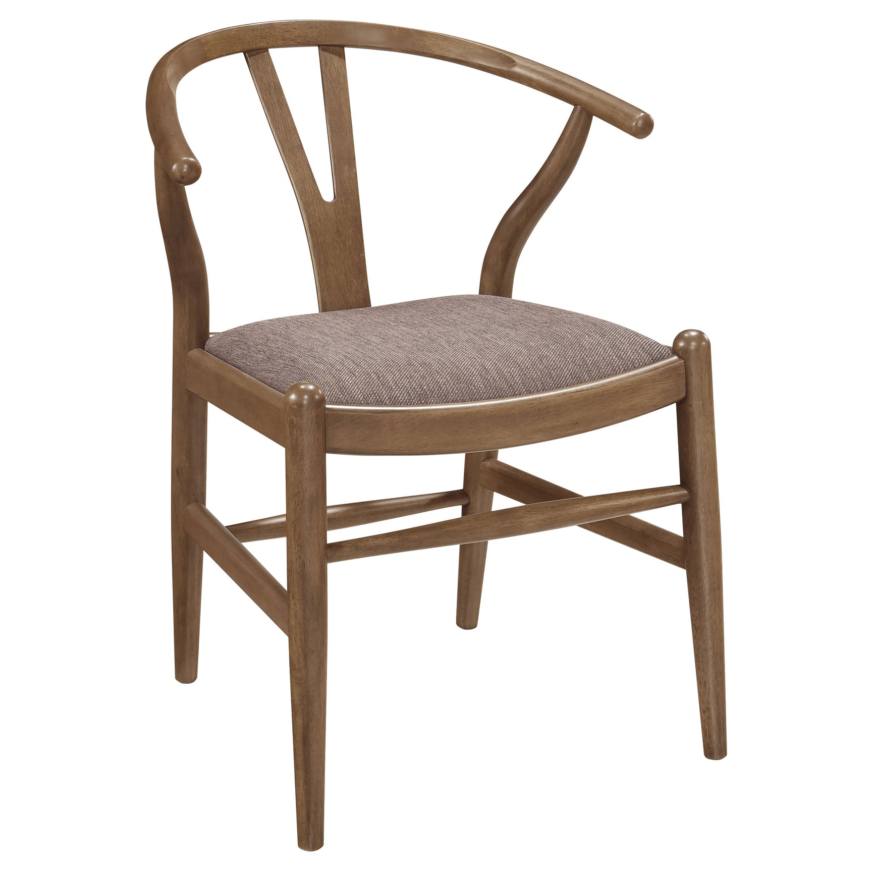 Dinah Walnut Round Solid Wood Dining Room Set