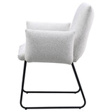 Ackland Upholstered Dining Side Chair Light Gray (Set of 2)