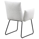 Ackland Upholstered Dining Side Chair Light Gray (Set of 2)