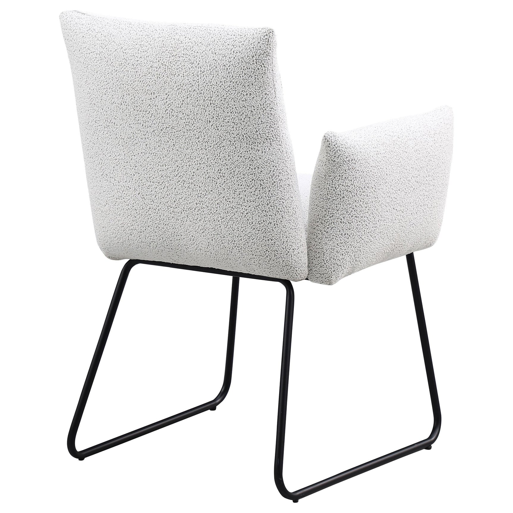 Ackland Upholstered Dining Side Chair Light Gray (Set of 2)