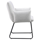 Ackland Upholstered Dining Side Chair Light Gray (Set of 2)