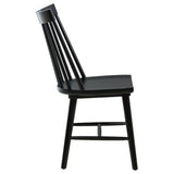 Middleton Brown Black Extension Leaf Dining Room Set