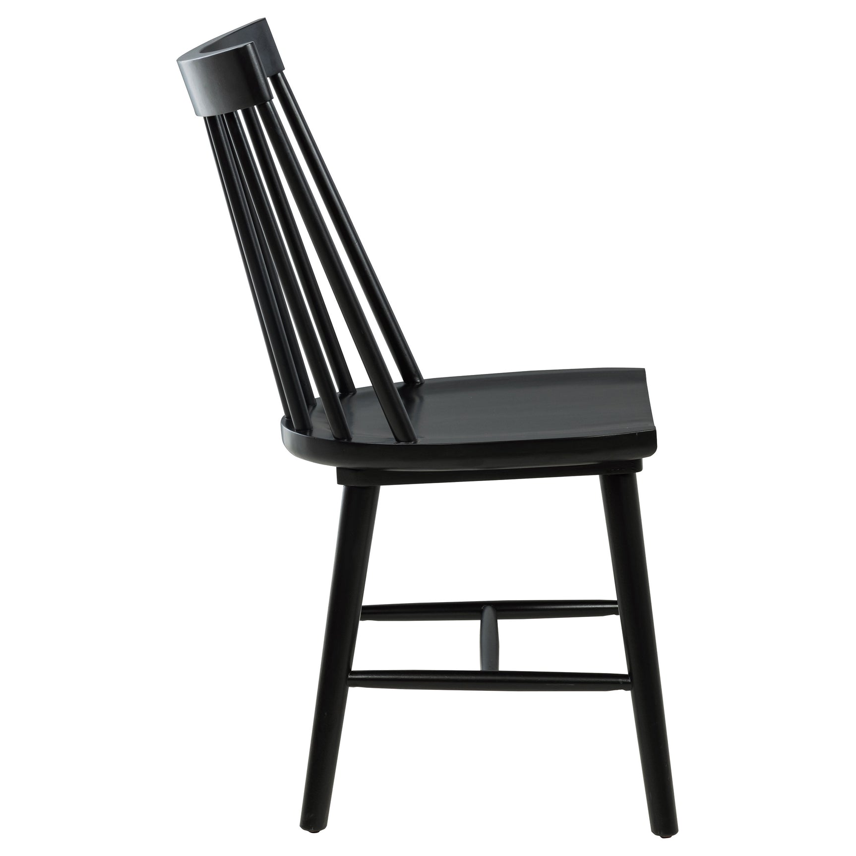 Middleton Brown Black Extension Leaf Dining Room Set