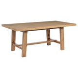 Middleton Natural Brown Extension Leaf Dining Room Set