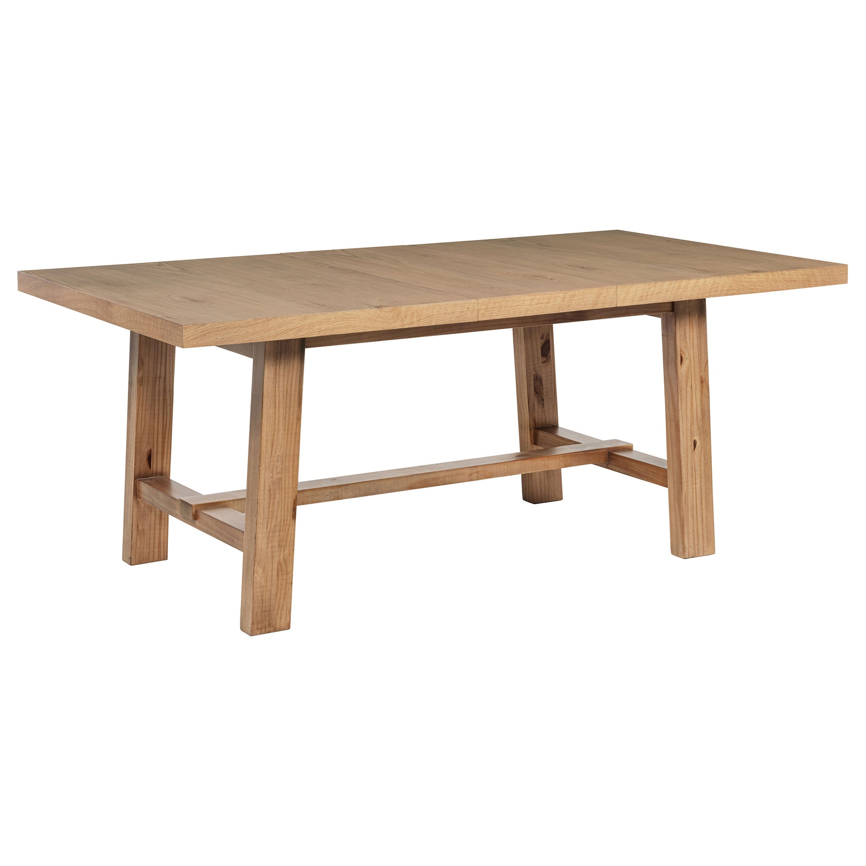 Middleton Natural Brown Extension Leaf Dining Room Set