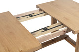 Middleton Natural Brown Extension Leaf Dining Room Set