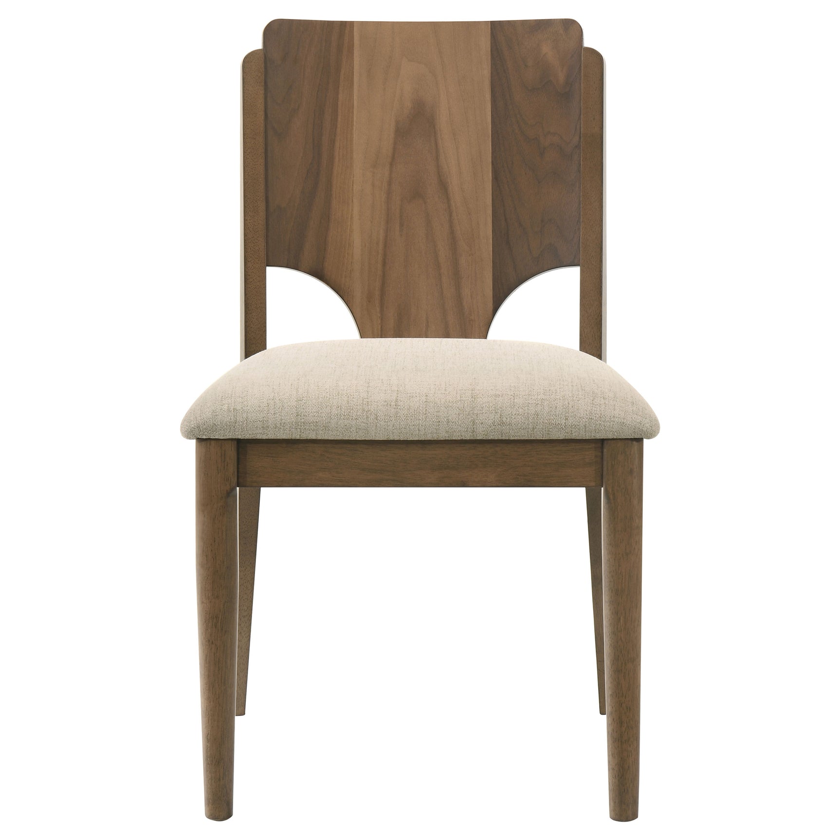 Crestmore Walnut 46-inch Round Wood Dining Room Set