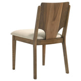 Crestmore Walnut 46-inch Round Wood Dining Room Set