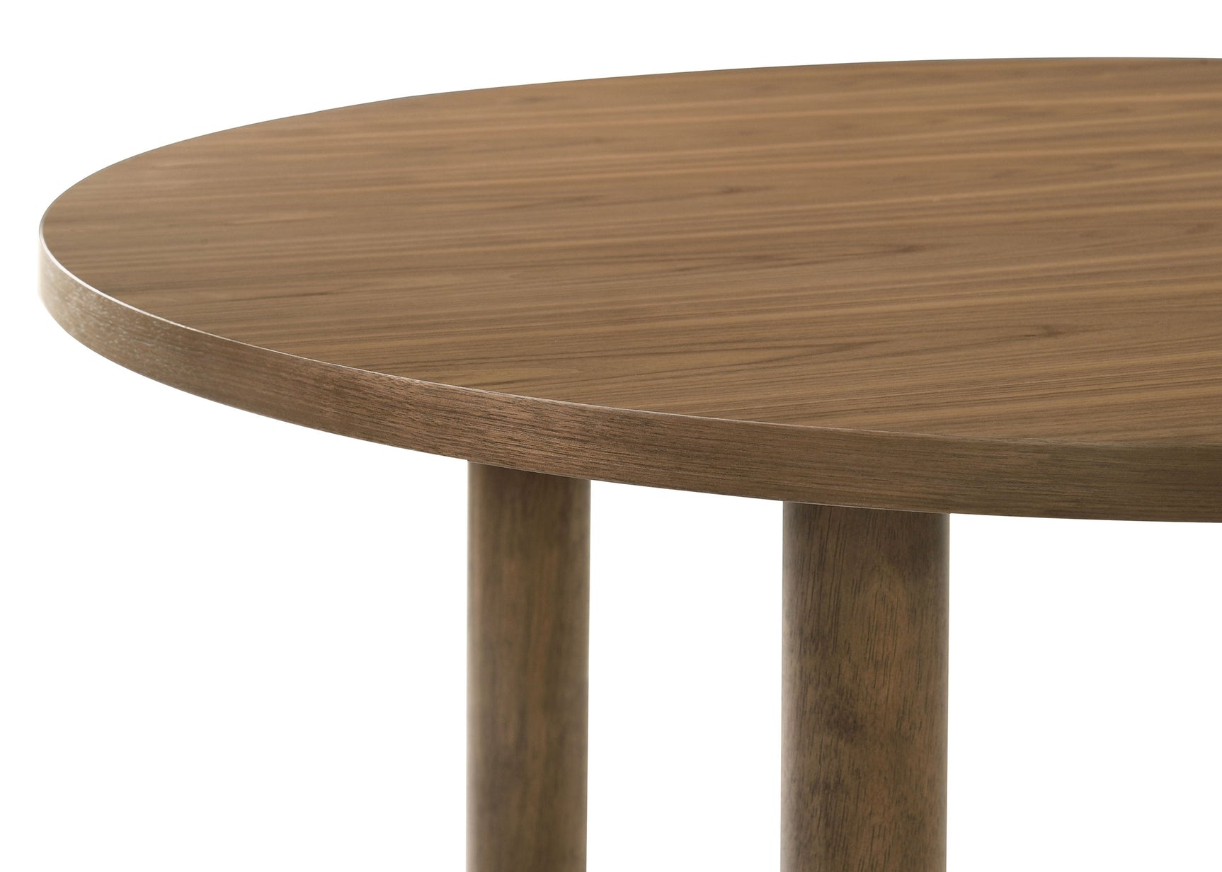 Crestmore Walnut 46-inch Round Wood Dining Room Set
