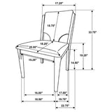 Crestmore Walnut 46-inch Round Wood Dining Room Set