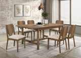 Crestmore Brown Rectangular Dining Room Set