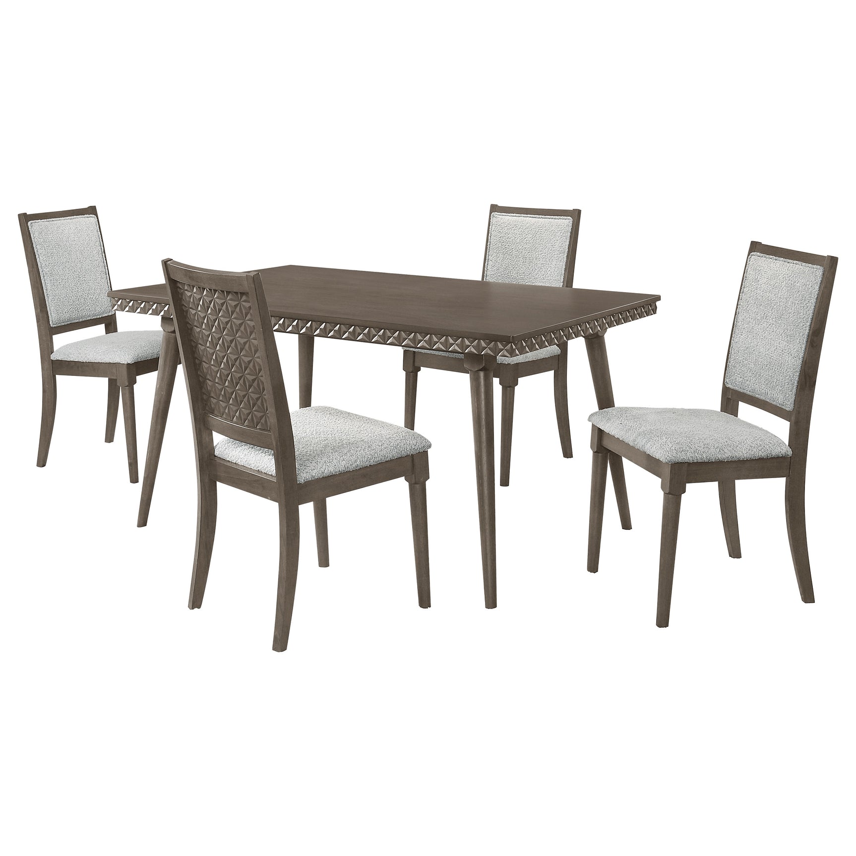 Onslow Dark Gray 59-inch Rectangular Dining Set