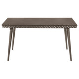 Onslow 59-inch Rectangular Wood Dining Table Dark Brown